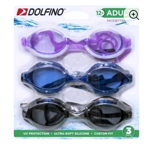 🆕️ Dolfino googles 3 pack